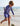 Navy Tribal Rash Top with UPF 50+ sun protection boy