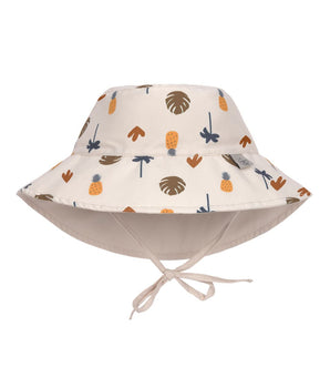 Bucket Hat Tropical with UPF 80 sun protection print