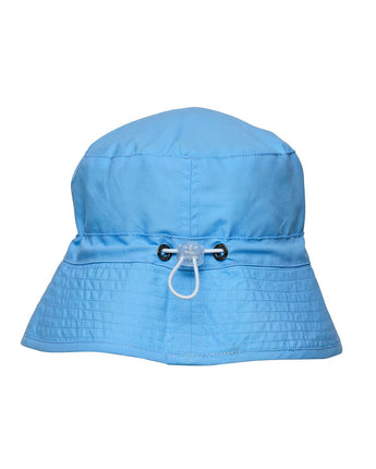 Bucket hat Light Blue with UPF 50+ sun protection back
