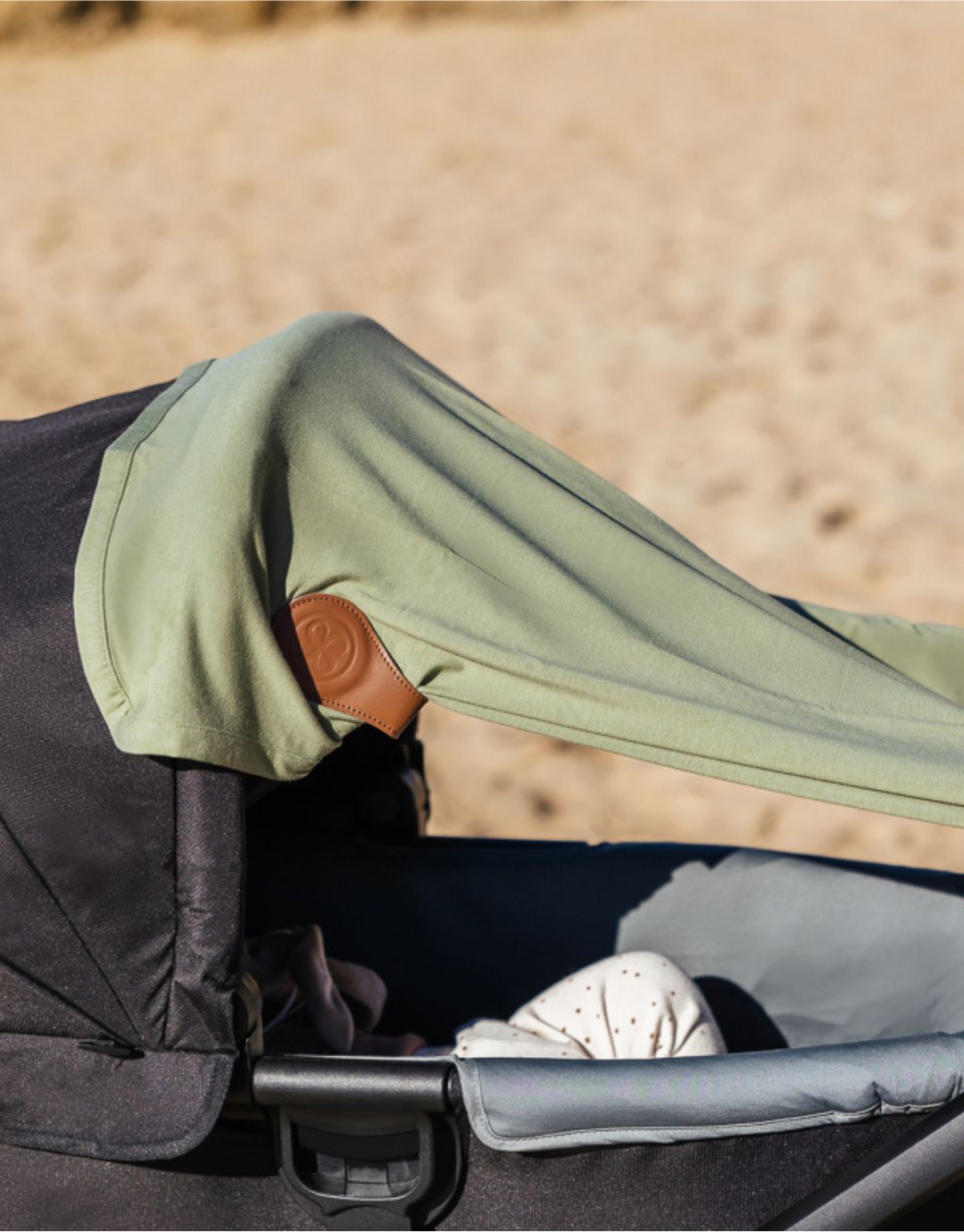 Olive Green Sun Protection Blanket with UPF 50+ sun protection - Cloby ...