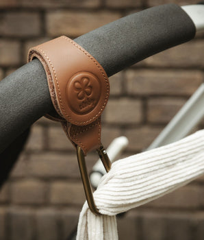 Stroller Hooks Brown