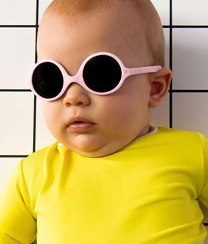 Sunglasses Diabola Blush Pink with UV Protection baby