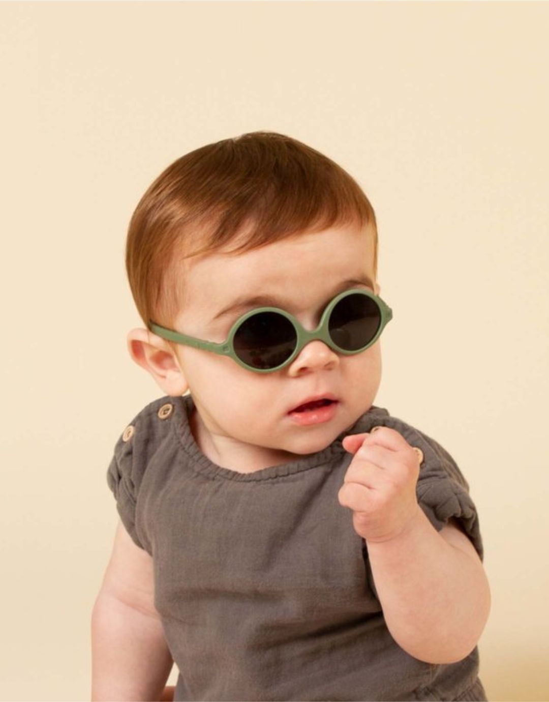 Sunglasses Diabola Khaki with UV Protection boy