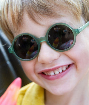 Sunglasses WOAM Bottle Green with UV Protection boy