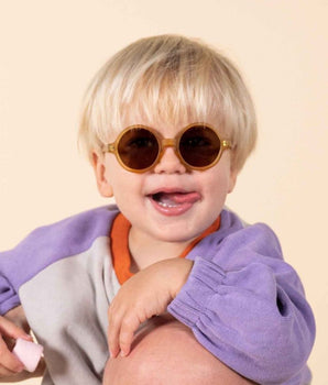 Sunglasses WOAM Brown with UV Protection baby boy