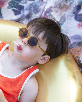 Sunglasses WOAM Brown with UV Protection boy