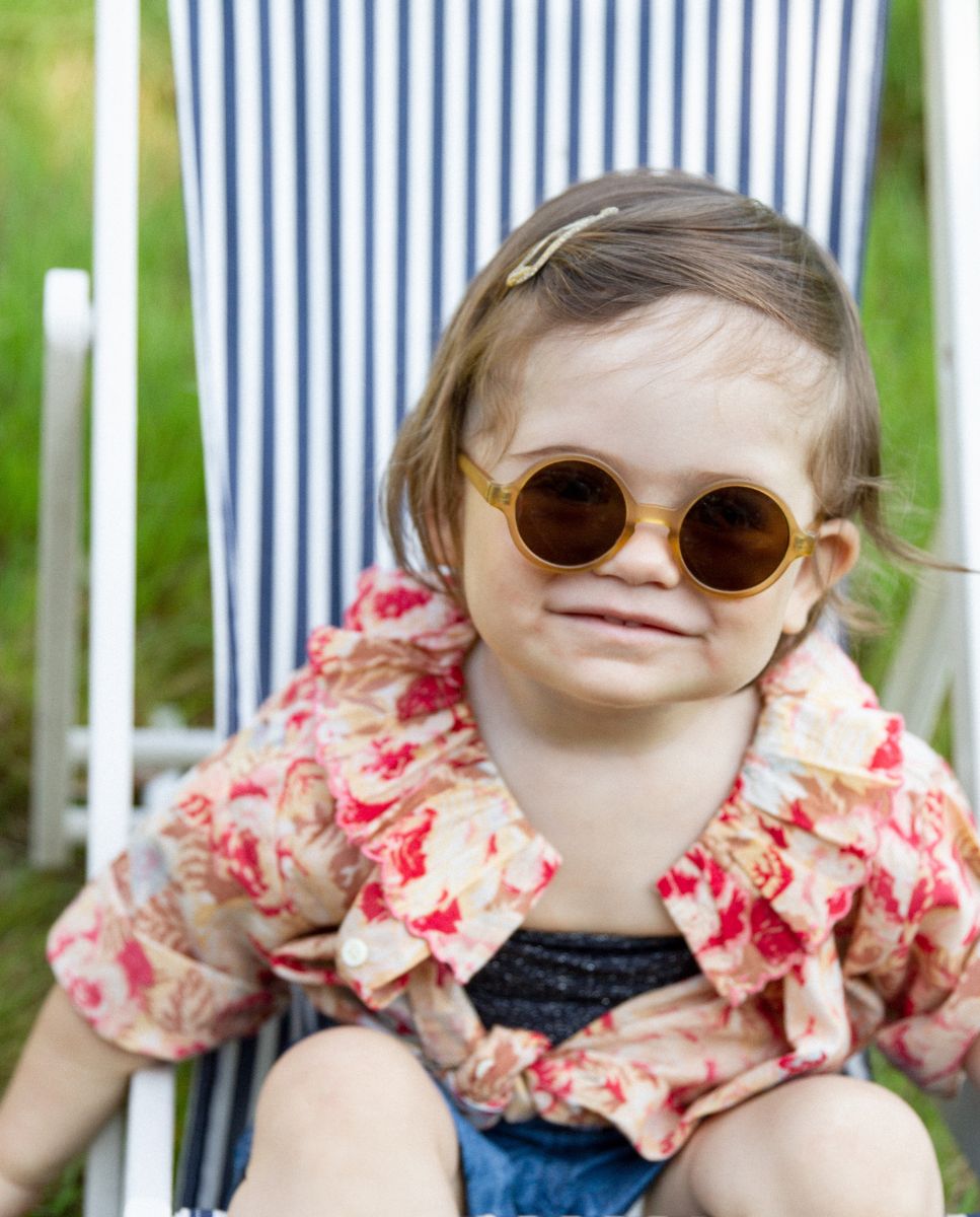 Sunglasses WOAM Brown with UV Protection girl