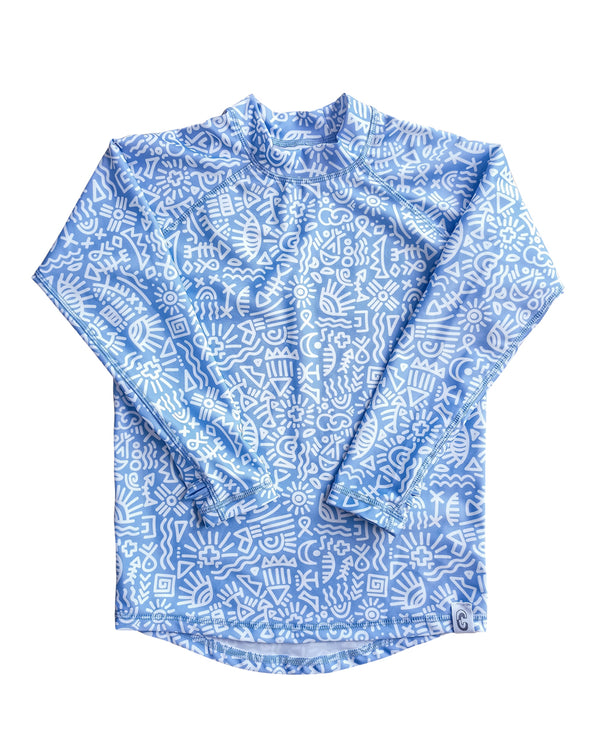 Palm uv clothing - Rash Top with UPF 50+ sun protection - Cosmo Crew ...
