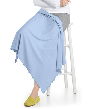 Sun Blanket All in 1 Light Blue with UPF 50+ sun protection