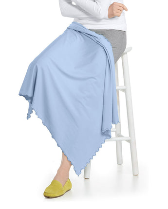 Sun Blanket All in 1 Light Blue with UPF 50+ sun protection